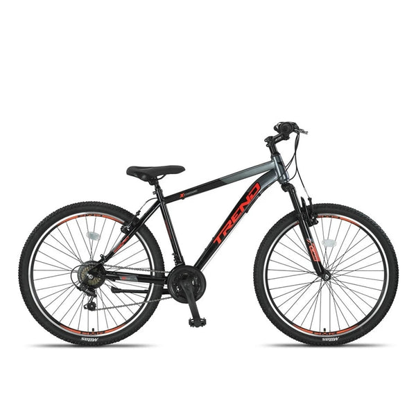 Altec Trend 27.5 Inch Mountainbike - Black / Orange - Jongensfiets - AE-trading