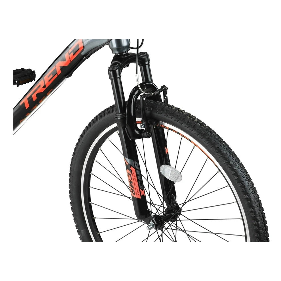 Altec Trend 27.5 Inch Mountainbike - Black / Orange - Jongensfiets - AE-trading