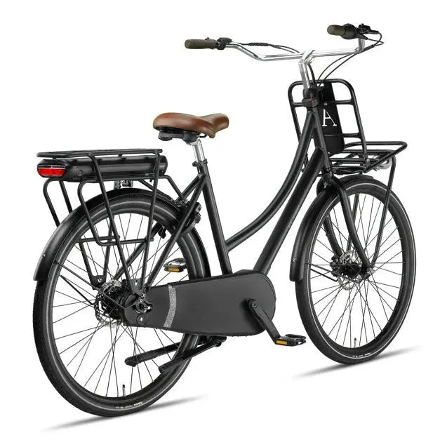 Altec Troja – Mat Zwart – 28 inch - 468Wh – Nexus 7 – Middenmotor – Elektrische Transportfiets - AE-trading