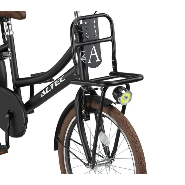Altec Urban 20 inch Meisje transportfiets -Zwart - AE-trading