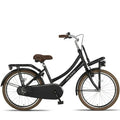 Altec Urban 22 inch Meisjes transportfiets - Mat zwart - AE-trading