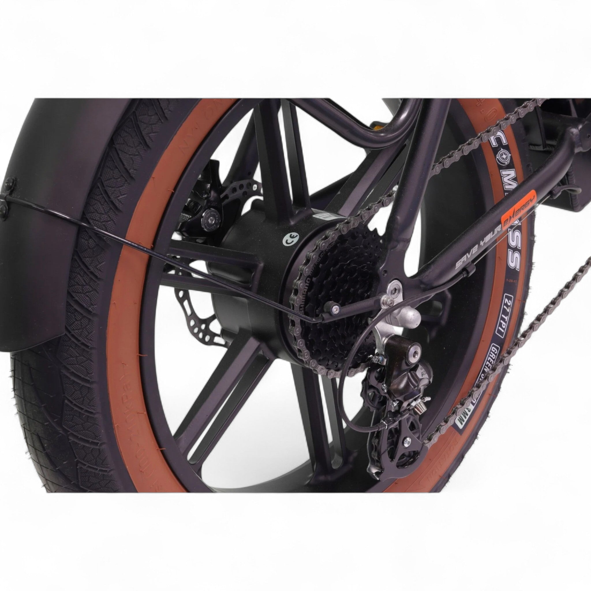 Altec Vectra - Fatbike Vouwfiets - Mat Zwart - 20 inch - Accu 468Wh (36V, 13Ah) - 250W (60Nm) Achterwielmotor - Shimano 8 Versnellingen - AE-trading
