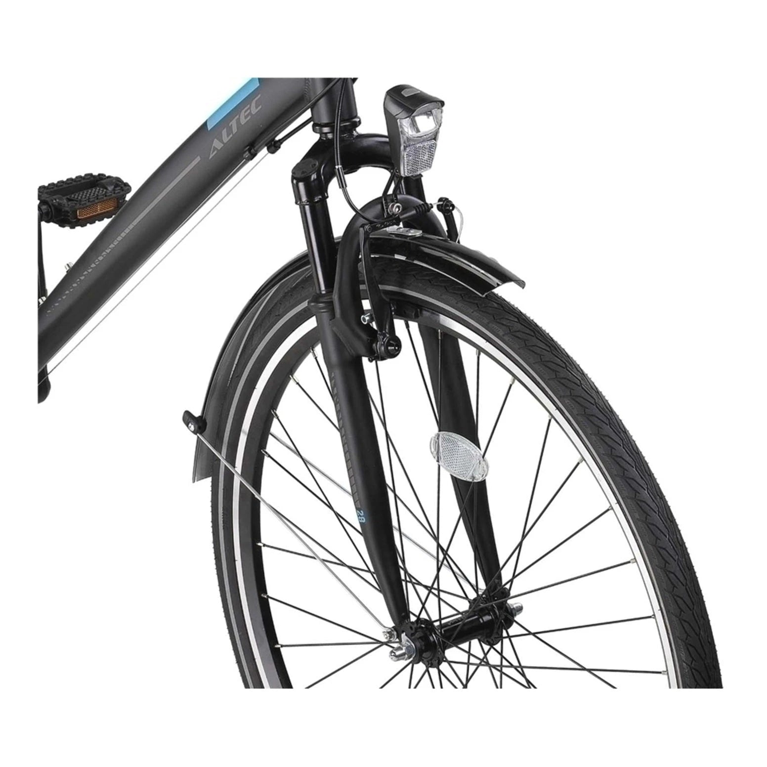 Altec Ventura Trekking V-Brakes - Black-Blue - Herenfiets - AE-trading