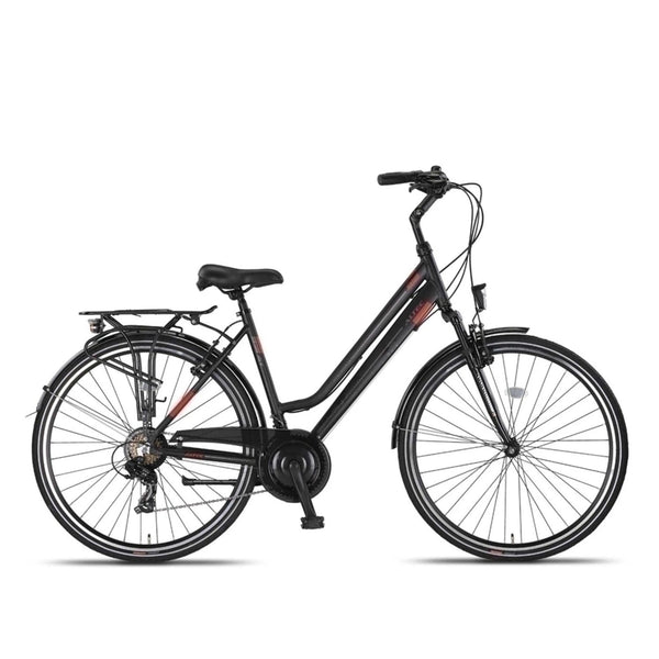 Altec Ventura Trekking V-Brakes - Black/Red - Damesfiets - AE-trading