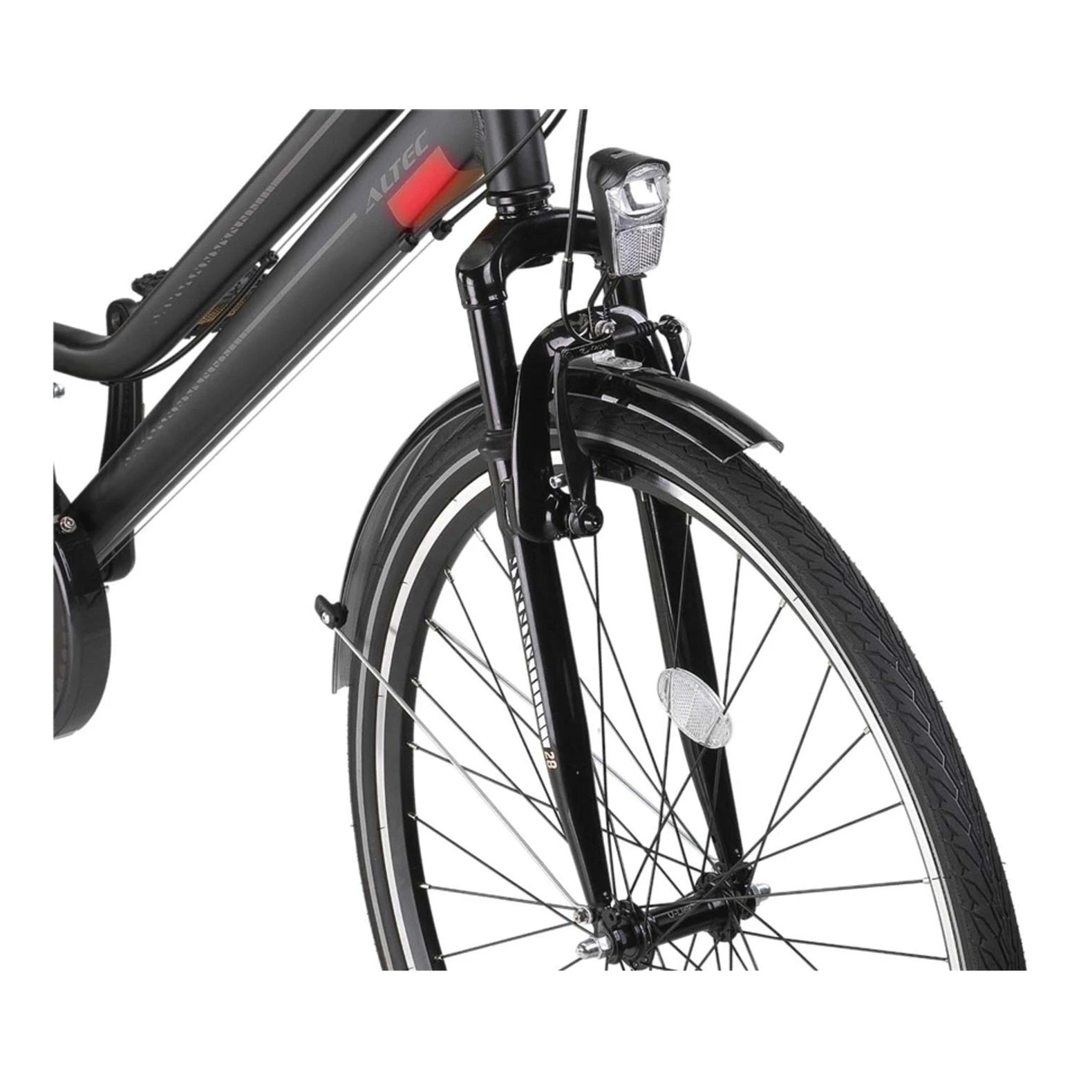 Altec Ventura Trekking V-Brakes - Black/Red - Damesfiets - AE-trading