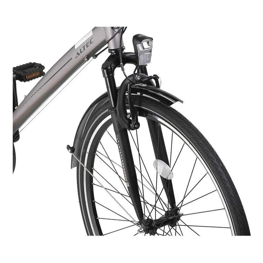 Altec Ventura Trekking V-Brakes - Fume White - Herenfiets - AE-trading