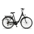 Altec Verona 28 Inch - 52cm - Mat Zwart - Damesfiets - AE-trading