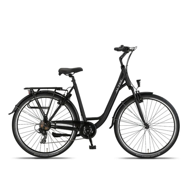 Altec Verona 28 Inch - 52cm - Mat Zwart - Damesfiets - AE-trading