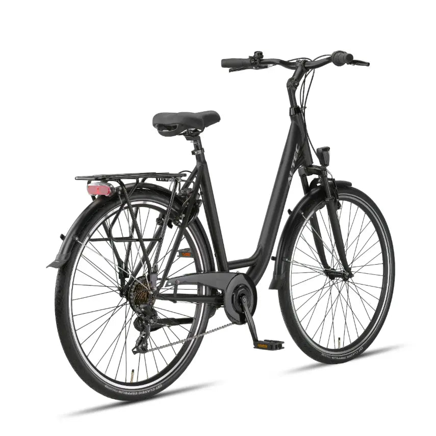 Altec Verona 28 Inch - 52cm - Mat Zwart - Damesfiets - AE-trading