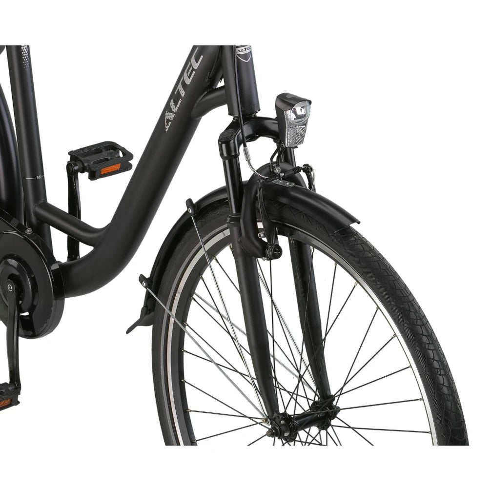Altec Verona 28 Inch - 56cm - Mat Zwart - Damesfiets - AE-trading