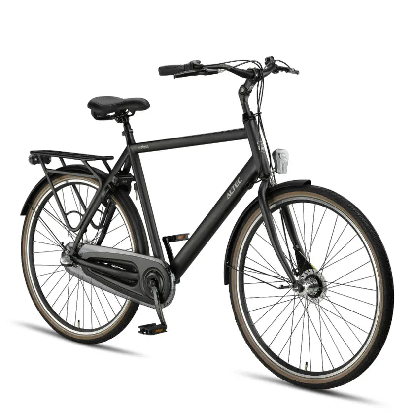 Altec Walesa N-3 - 55cm - Mat Zwart - Herenfiets - AE-trading