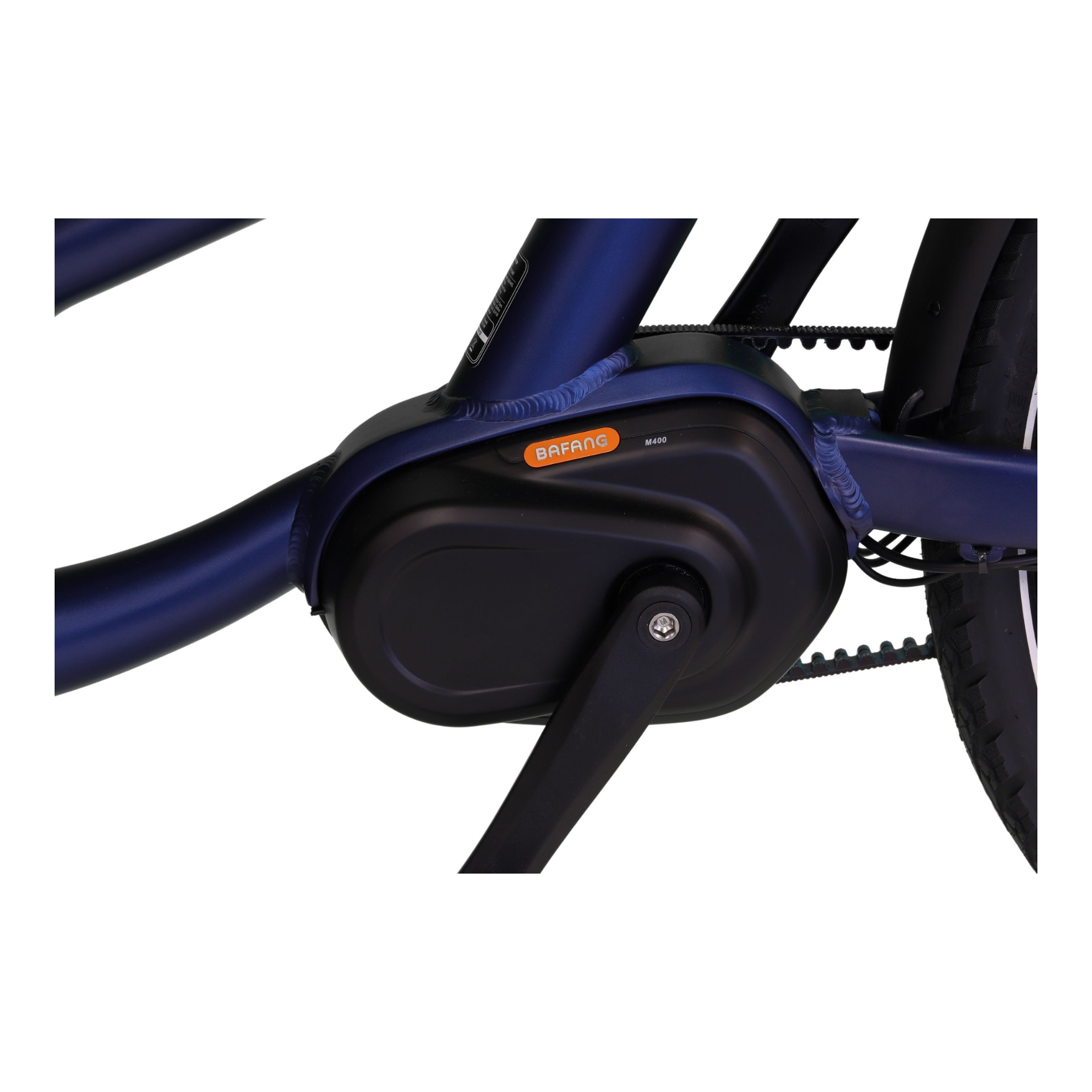 Altec Xcient - Elektrische Bakfiets - Mat Blauw - 26 inch - 55 cm - Accu 540Wh (17.5Ah) - 250W (80Nm) Bafang Middenmotor - Belt Drive - Hydraulische Remmen - AE-trading