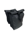 Anroc Dubbele Fietstas met Roltop Sluiting - 46 Liter - Waterbestendig - Zwart - AE-trading