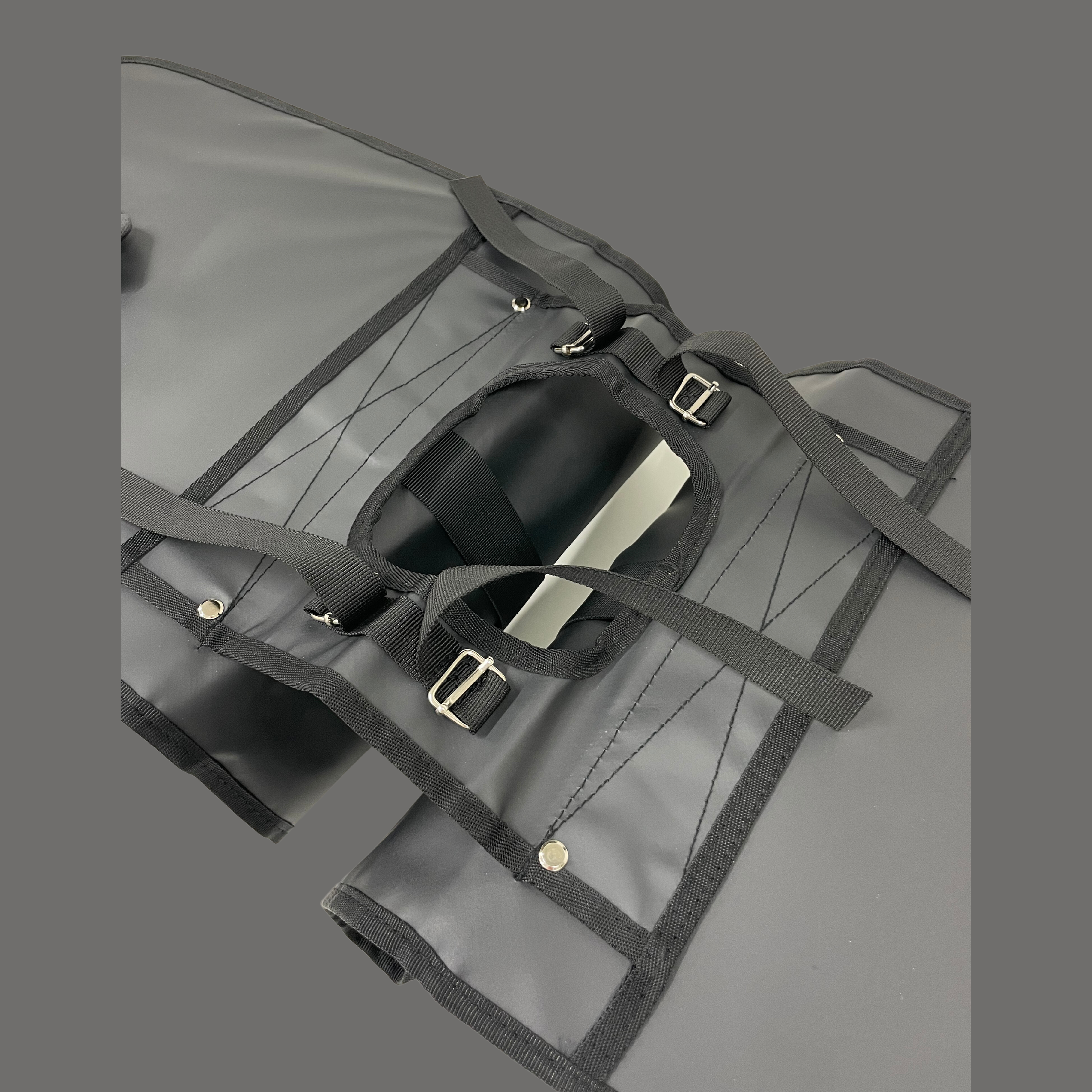 Anroc Dubbele Fietstas met Roltop Sluiting - 46 Liter - Waterbestendig - Zwart