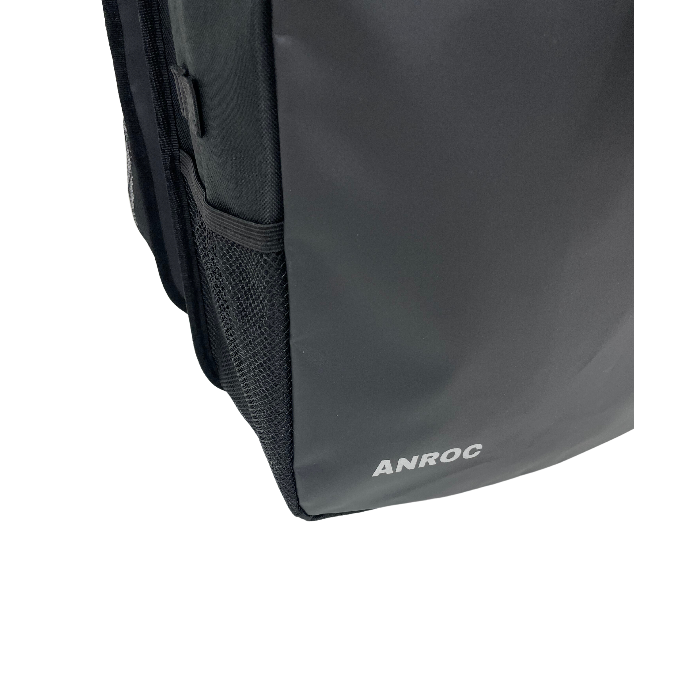 Anroc Dubbele Fietstas met Roltop Sluiting - 46 Liter - Waterbestendig - Zwart