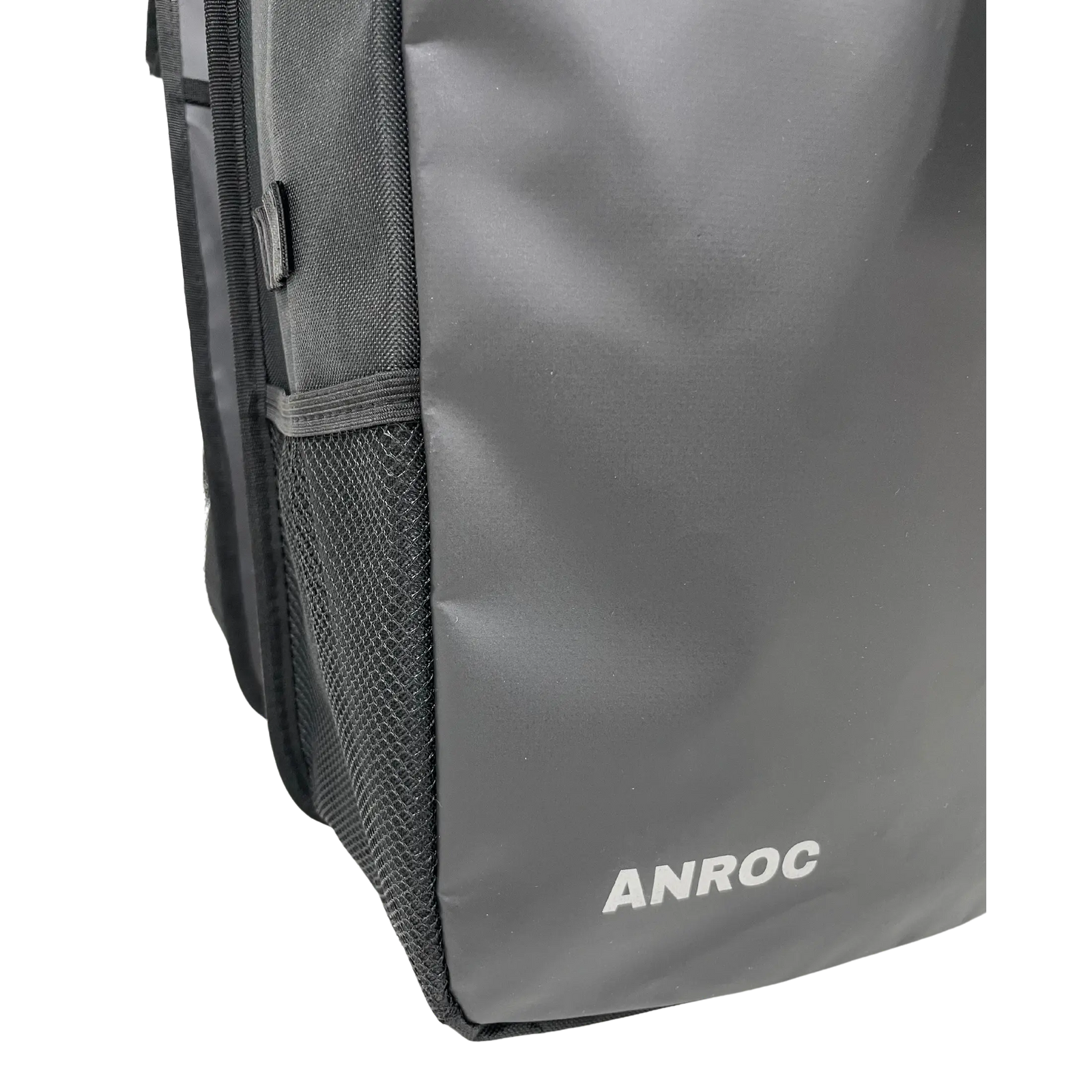 Anroc dubbele fietstas roltop 46L — waterbestendig, zwart - AE-trading