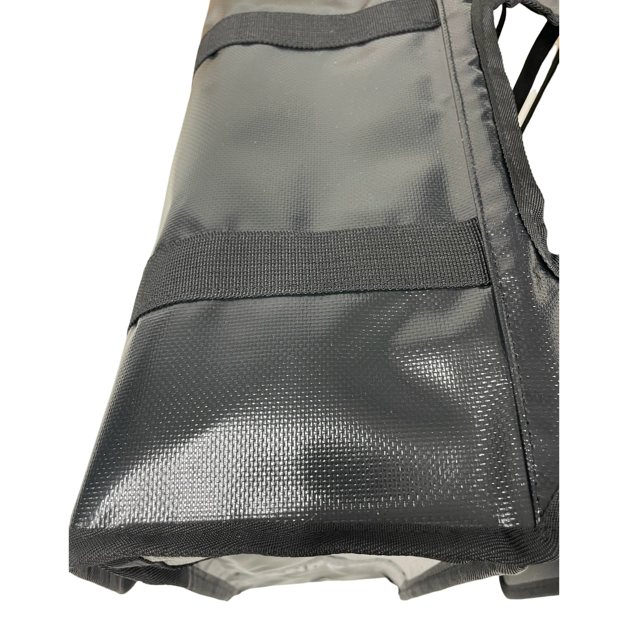 Anroc Dubbele fietstas 46L zwart - Tarpaulin PVC - Waterdicht en Reflecterend