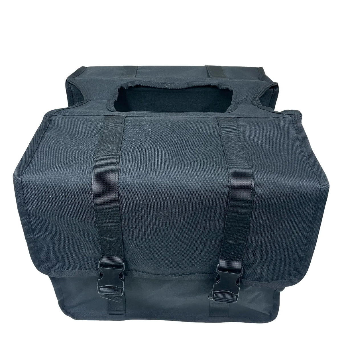 Anroc dubbele fietstas 46L — waterdicht & reflecterend, zwart - AE-trading
