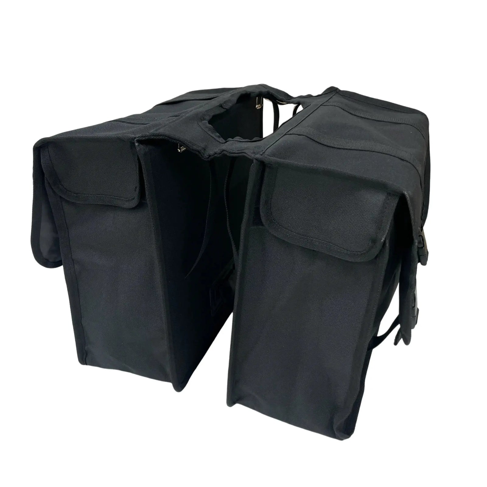Anroc dubbele fietstas 46L — waterdicht & reflecterend, zwart - AE-trading