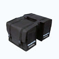 Anroc dubbele fietstas 46L — waterdicht & reflecterend, zwart - AE-trading