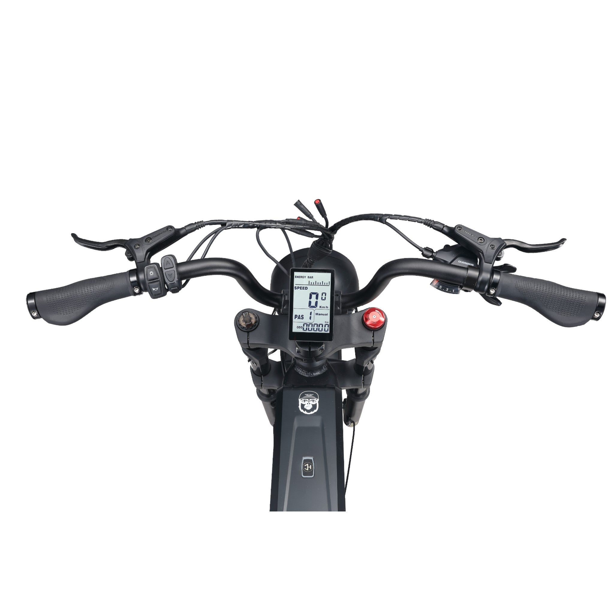 Diablo Ape Ryder Baboon - Fatbike - Mat Zwart - 20x4.5 inch - Accu 48V (14.5Ah) - AE-trading