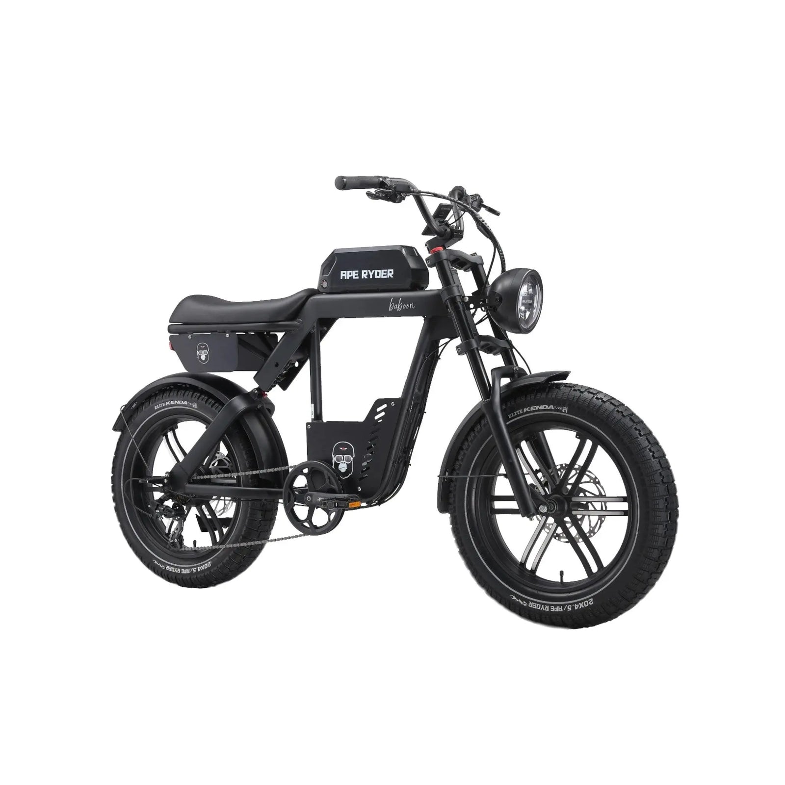 Ape Ryder Baboon Fatbike – Mat Zwart - AE-trading