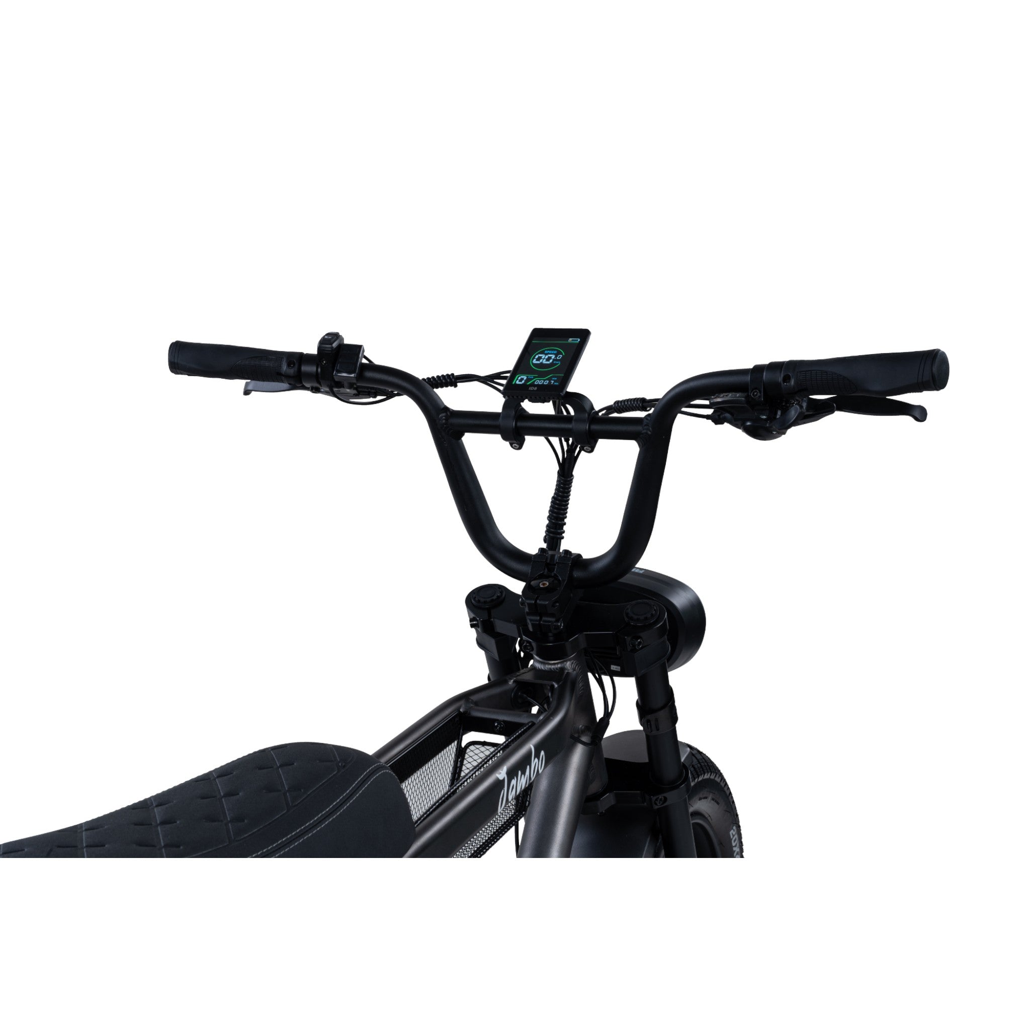 Ape Ryder Jambo - Fatbike - Nardo Grijs - 20x4.5 inch - Accu 374Wh (48V, 7.8 Ah) - 250W Motor - Shimano 7 Versnellingen - Mechanische Remmen - AE-trading