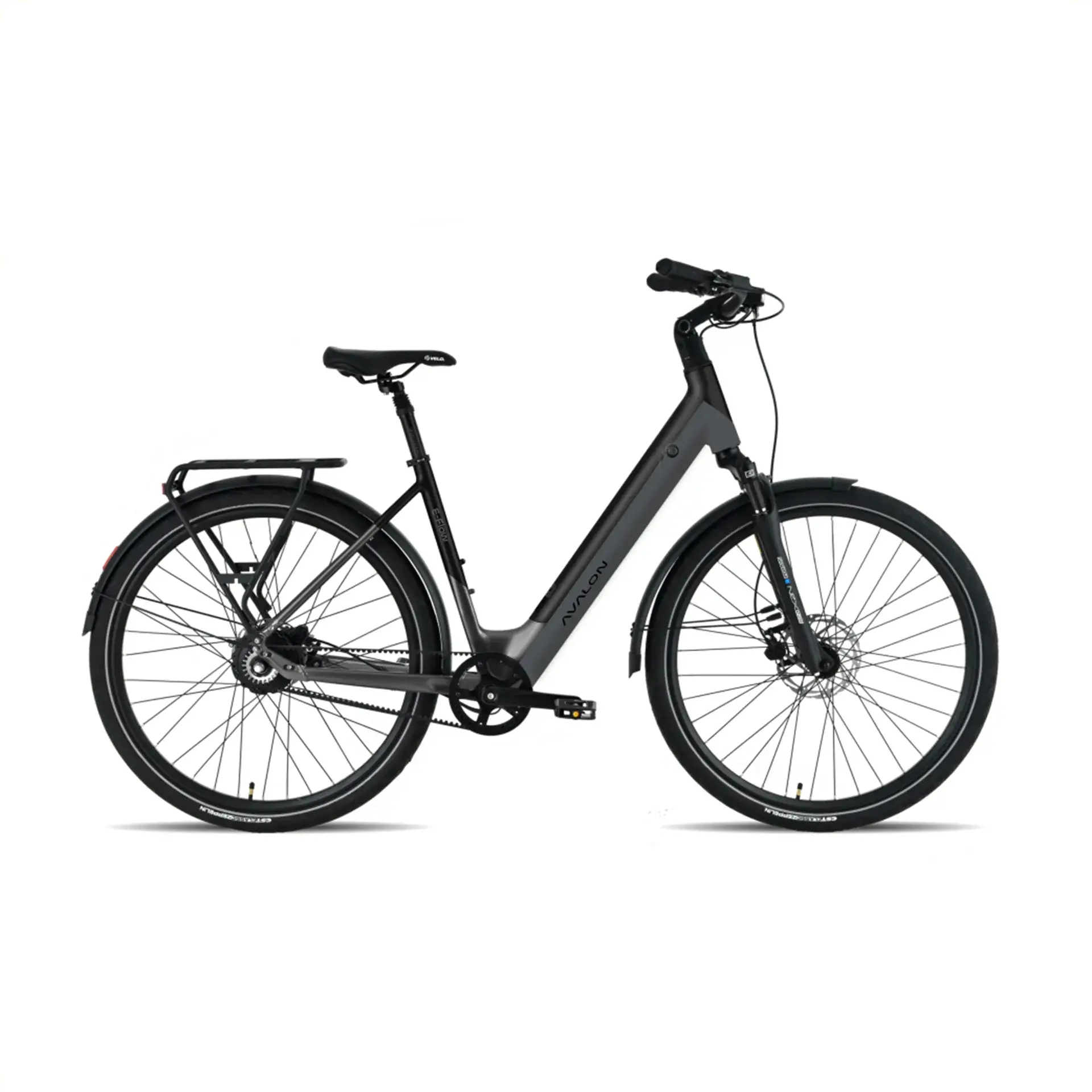 Avalon E-Flow - Antraciet/Zwart - 54cm - AE-trading