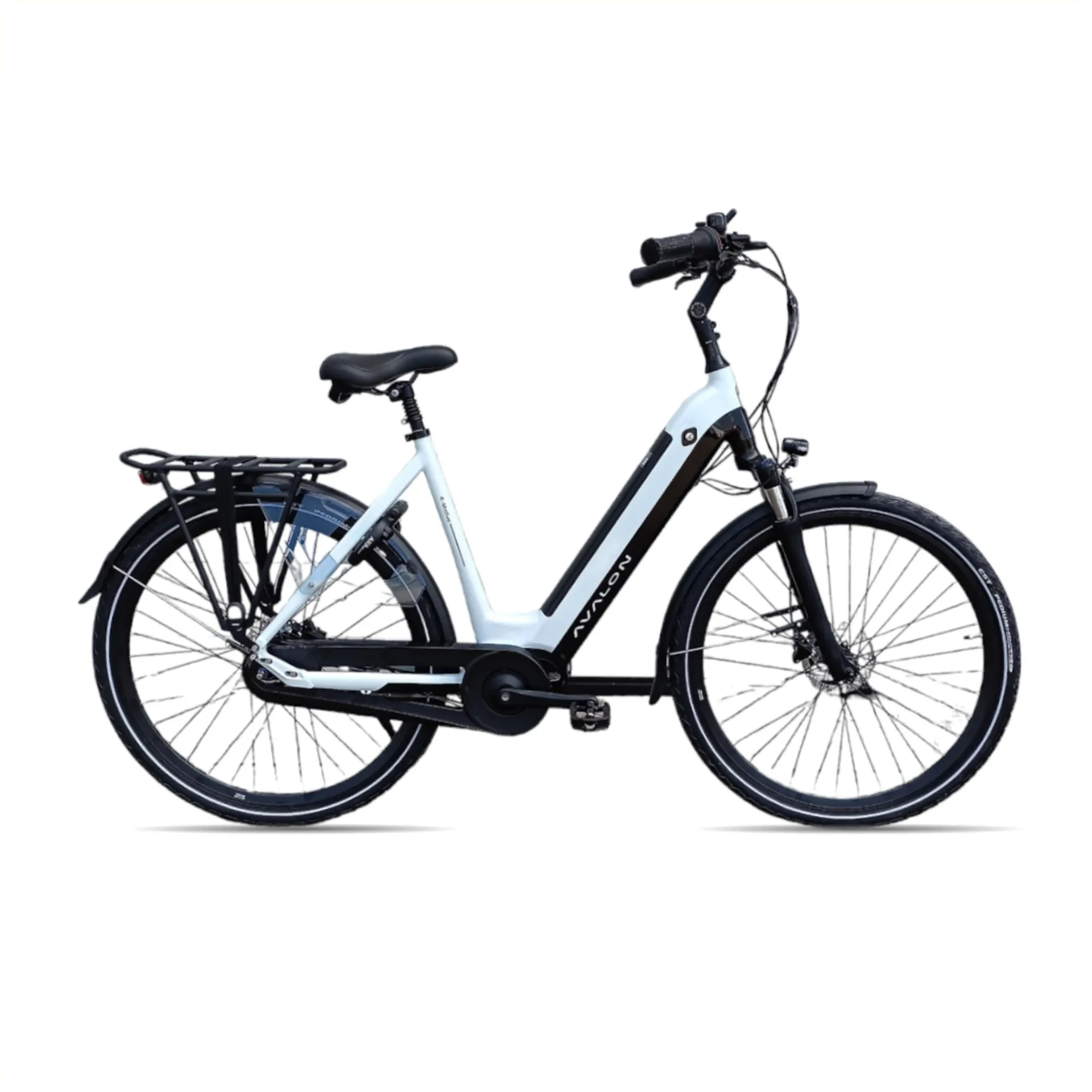 Avalon E-Motive Premium - IJsblauw/Zwart - 58cm - 20Ah Accu - AE-trading