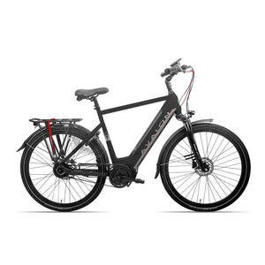 Avalon E-Pro - Mat Zwart - 58cm - 540Wh - AE-trading