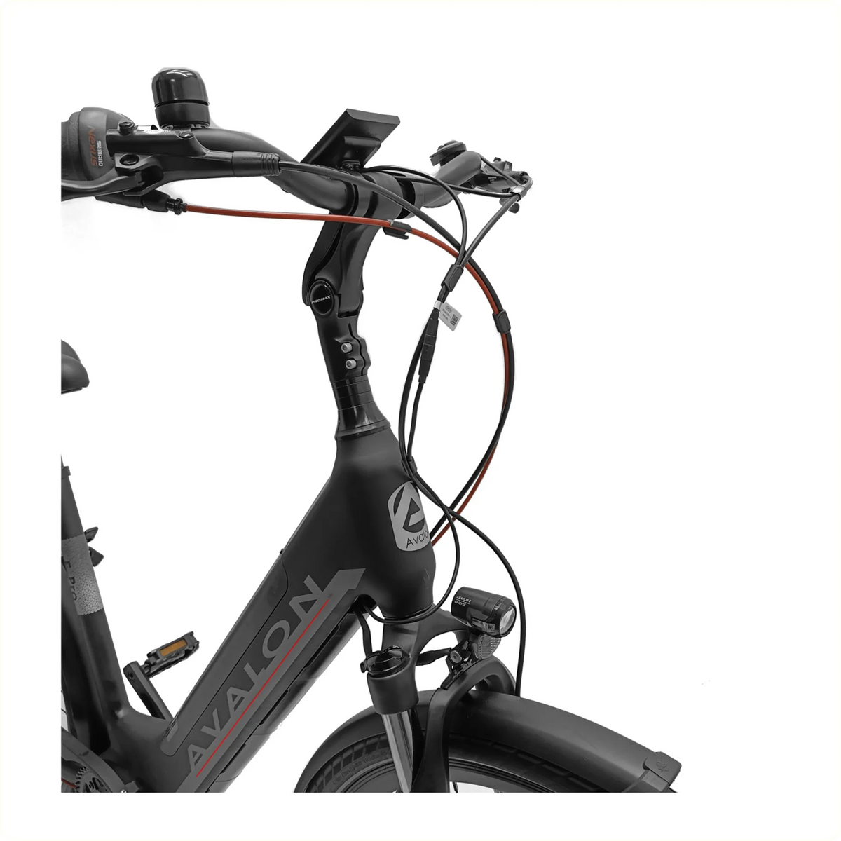 Avalon E-Pro - Mat Zwart - 58cm - 540Wh - AE-trading