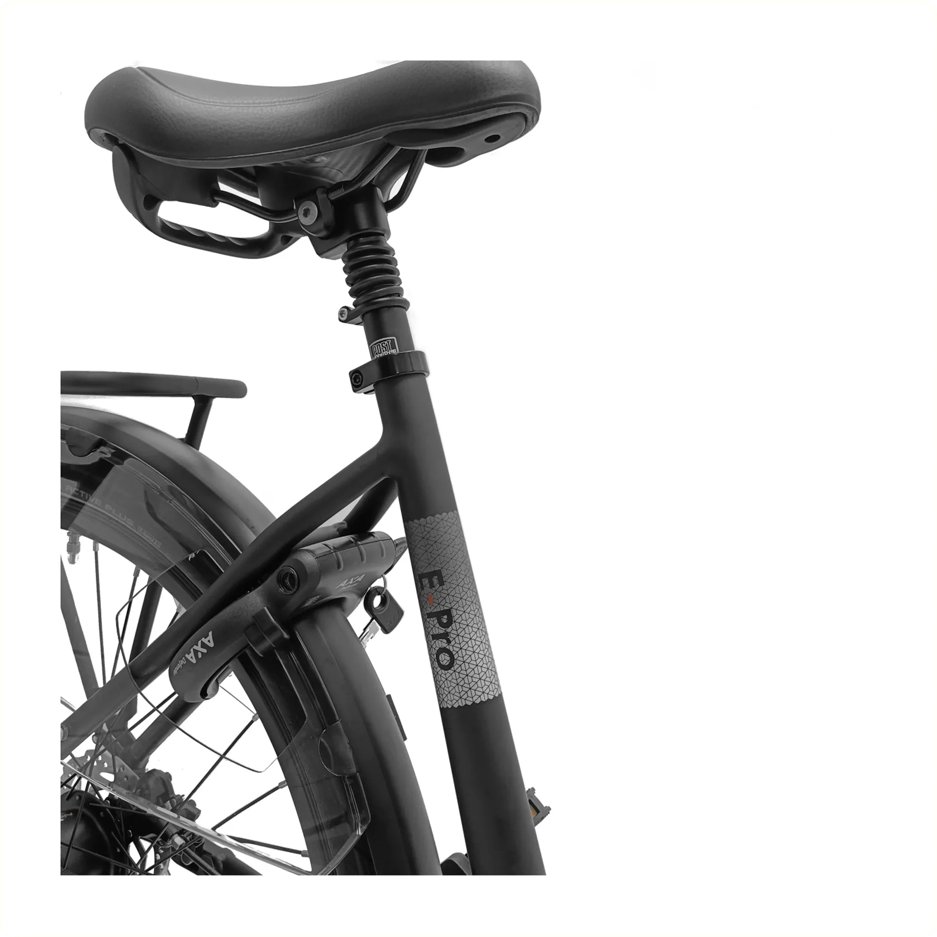 Avalon E-Pro - Mat Zwart - 58cm - 540Wh - AE-trading