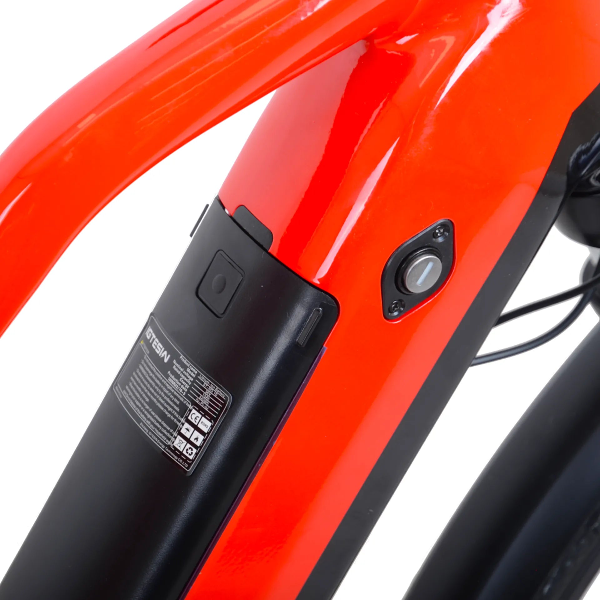 Avalon E-Pro Sport - Rood/Zwart - 49cm - 15Ah Accu - AE-trading