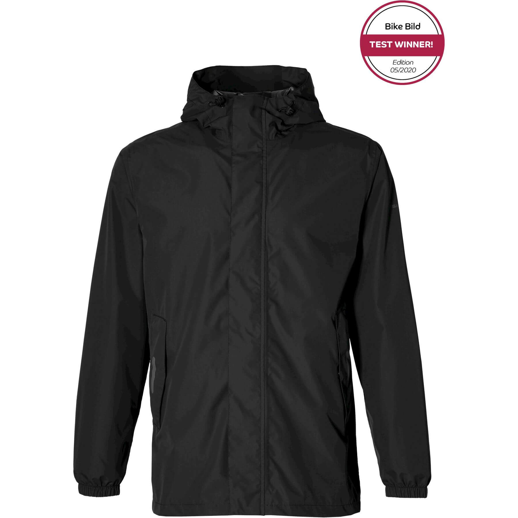 Basil regenjas Hoga unisex Jet Black XS - AE-trading