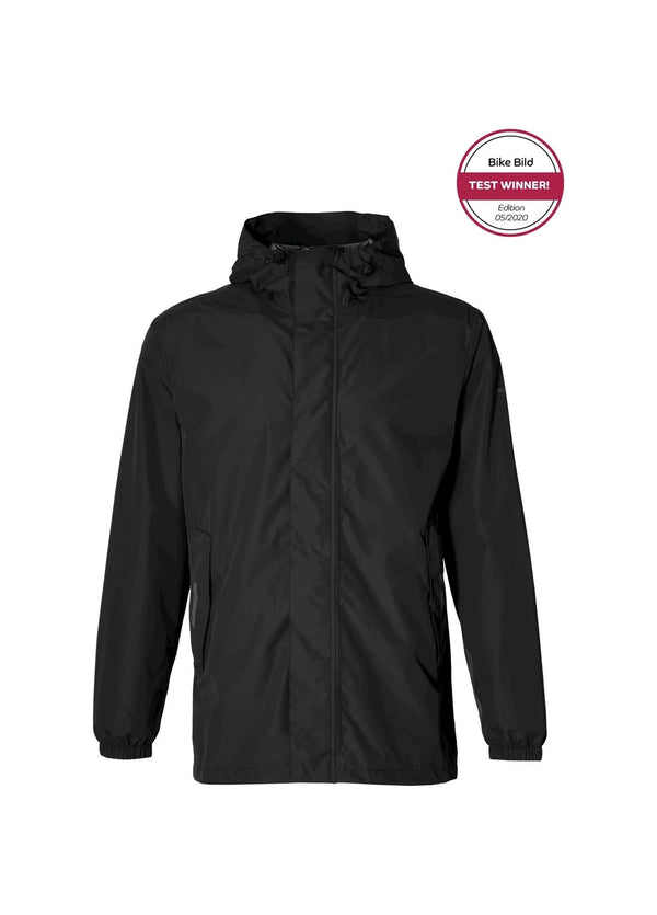 Basil regenjas Hoga unisex Jet Black S - AE-trading