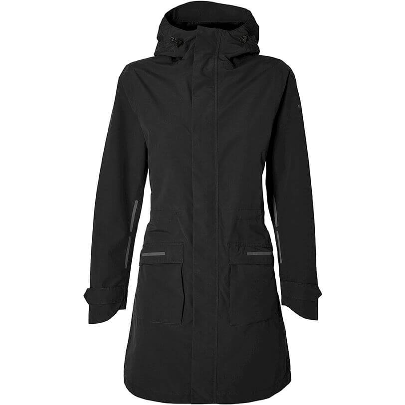 Basil regenparka Mosse dames Jet Black S - AE-trading
