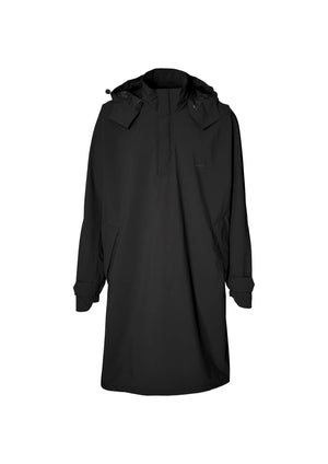 Basil poncho Mosse unisex Jet Black M/L - AE-trading