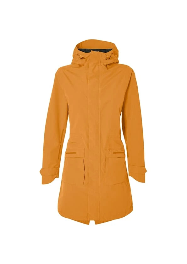 Basil regenparka Mosse dames golden brown M - AE-trading