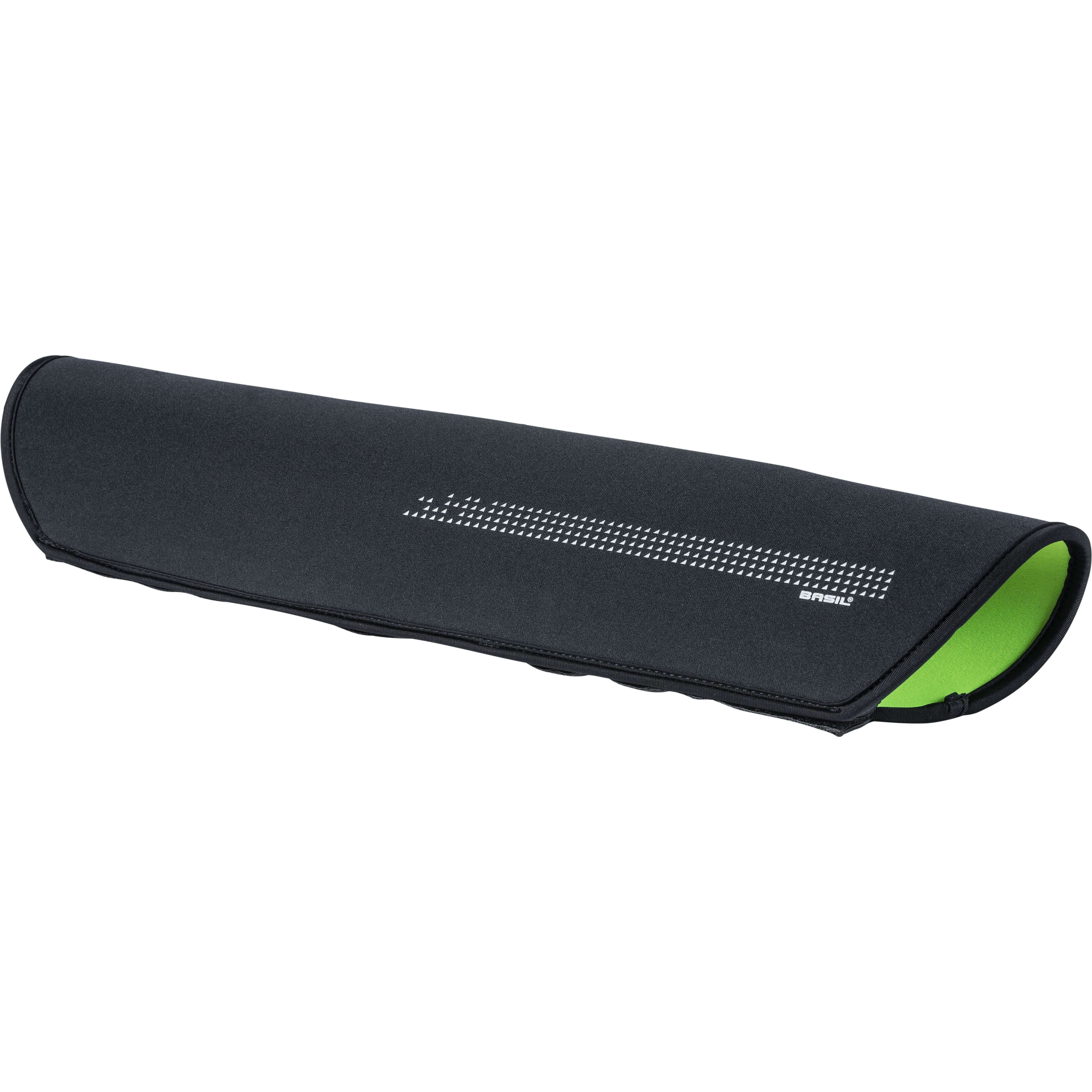 Basil battery cover frameaccu Univ. black lime - AE-trading