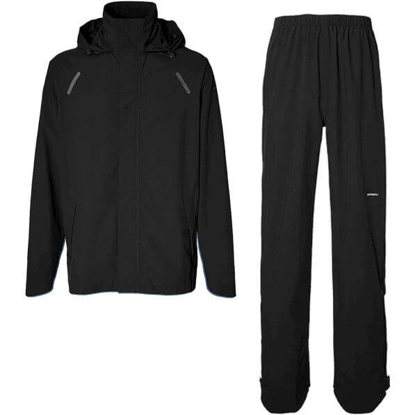 Basil regenpak Hoga unisex Jet Black L - AE-trading