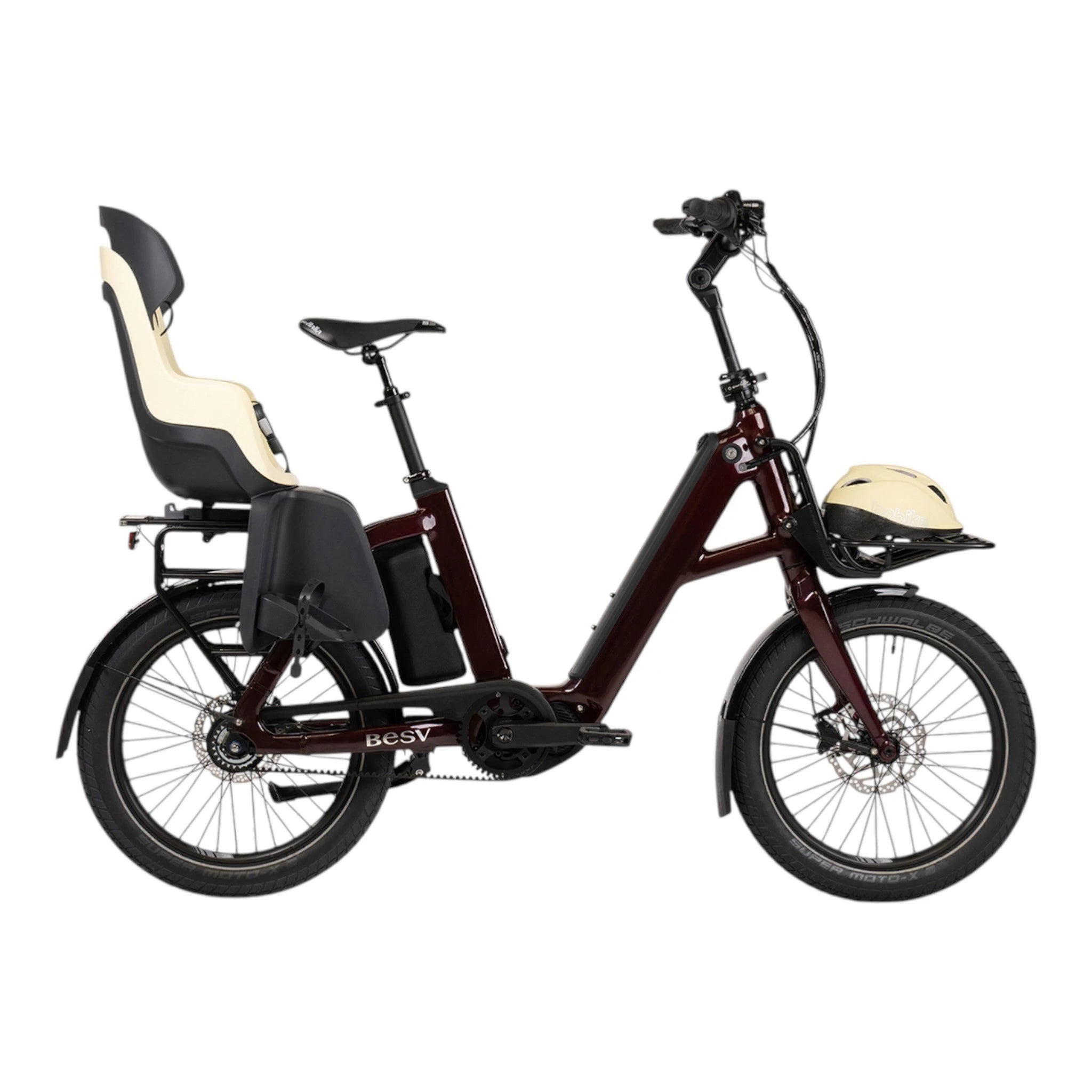 BESV CPT 1.2 Elektrische fiets – Bordeaux - One Size - AE-trading