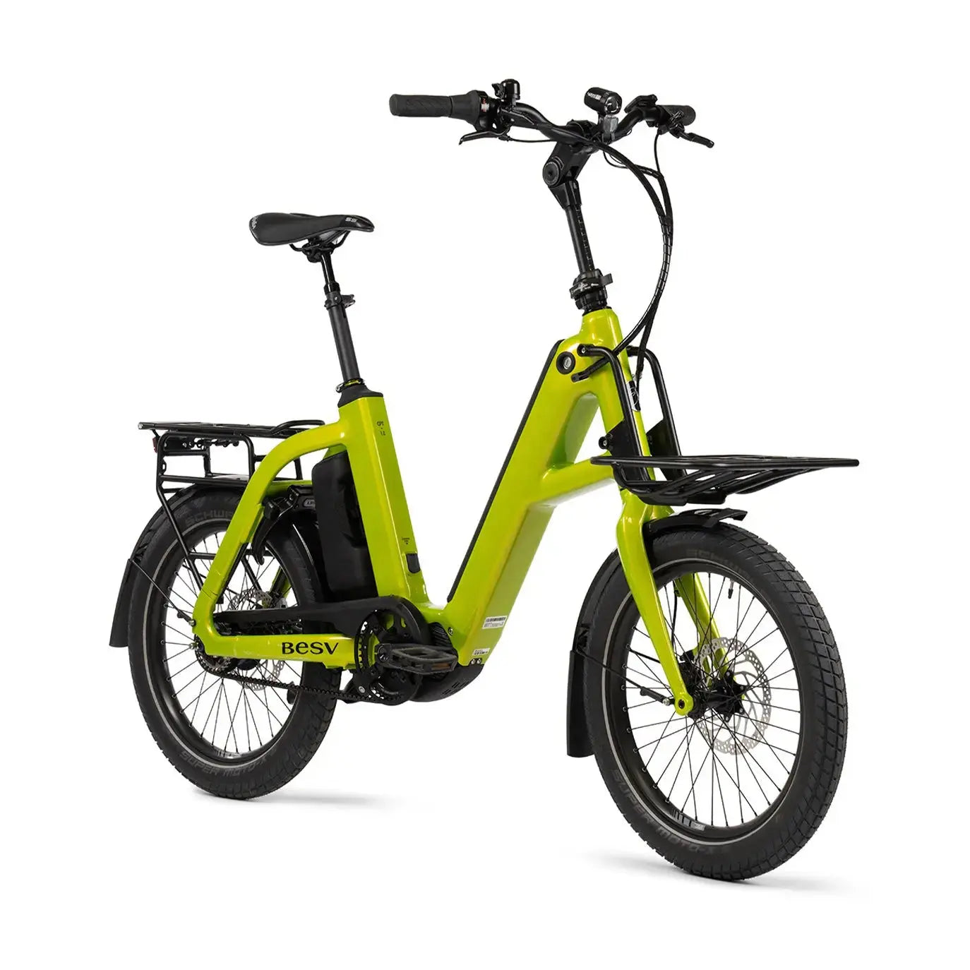 BESV CPT 1.0 Elektrische fiets – Lime Green Gloss – One Size - AE-trading