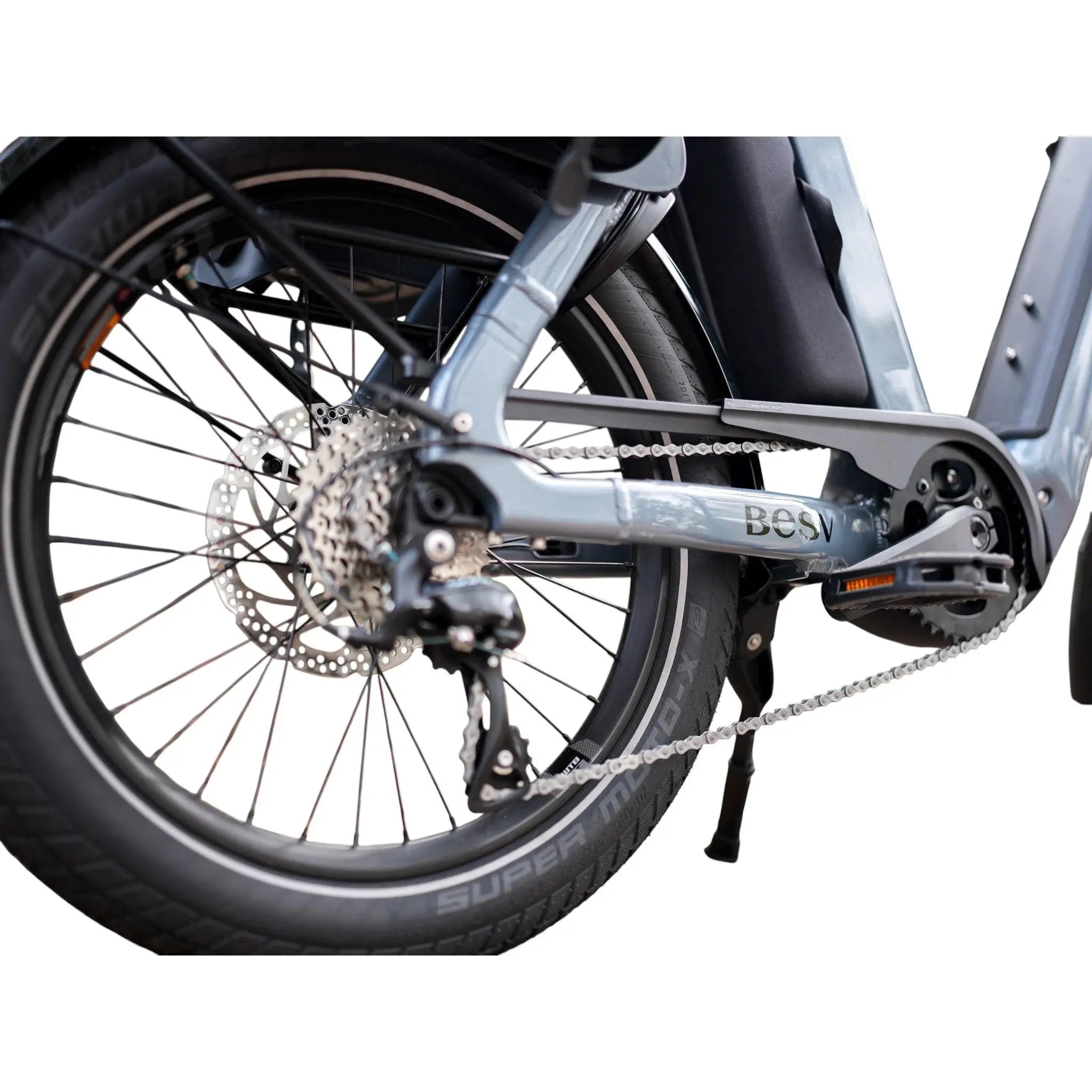 BESV CPT 1.1 HD Elektrische fiets - Mid Grey Gloss - One Size - AE-trading
