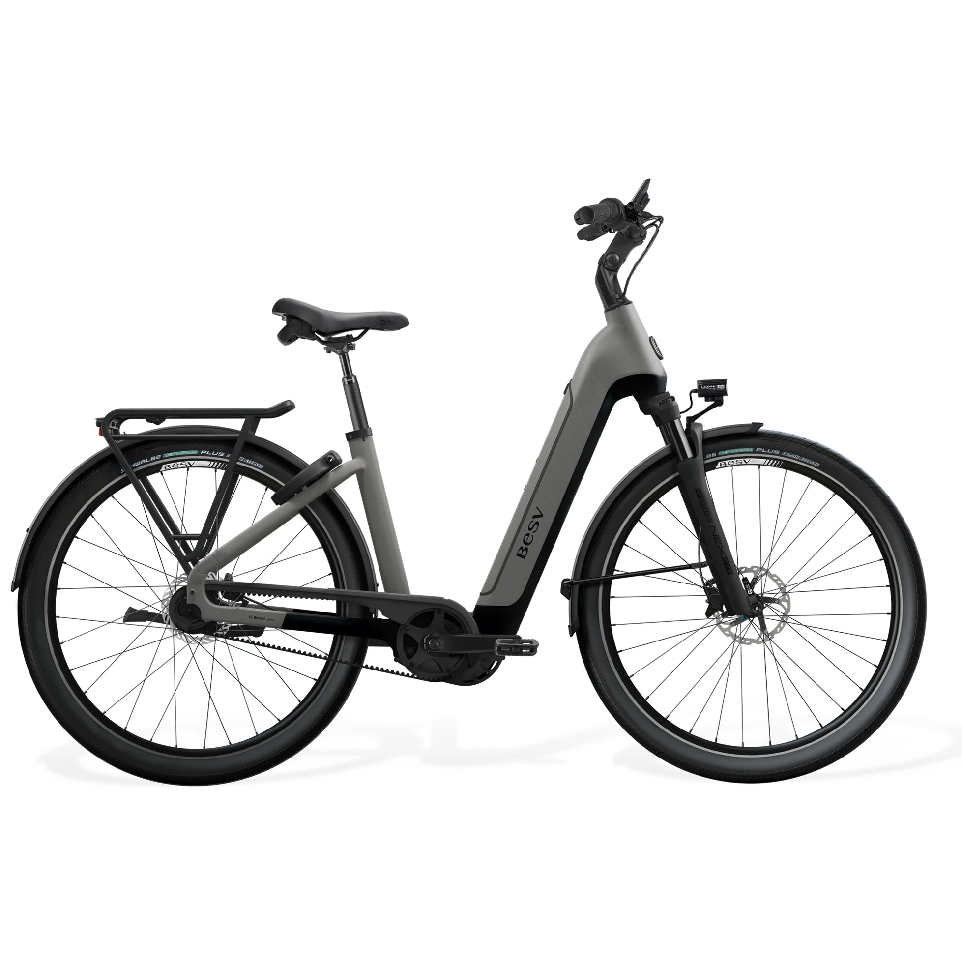 BESV CT-B LTD LS Elektrische fiets – Mid Gray – Maat L (56 cm) - AE-trading