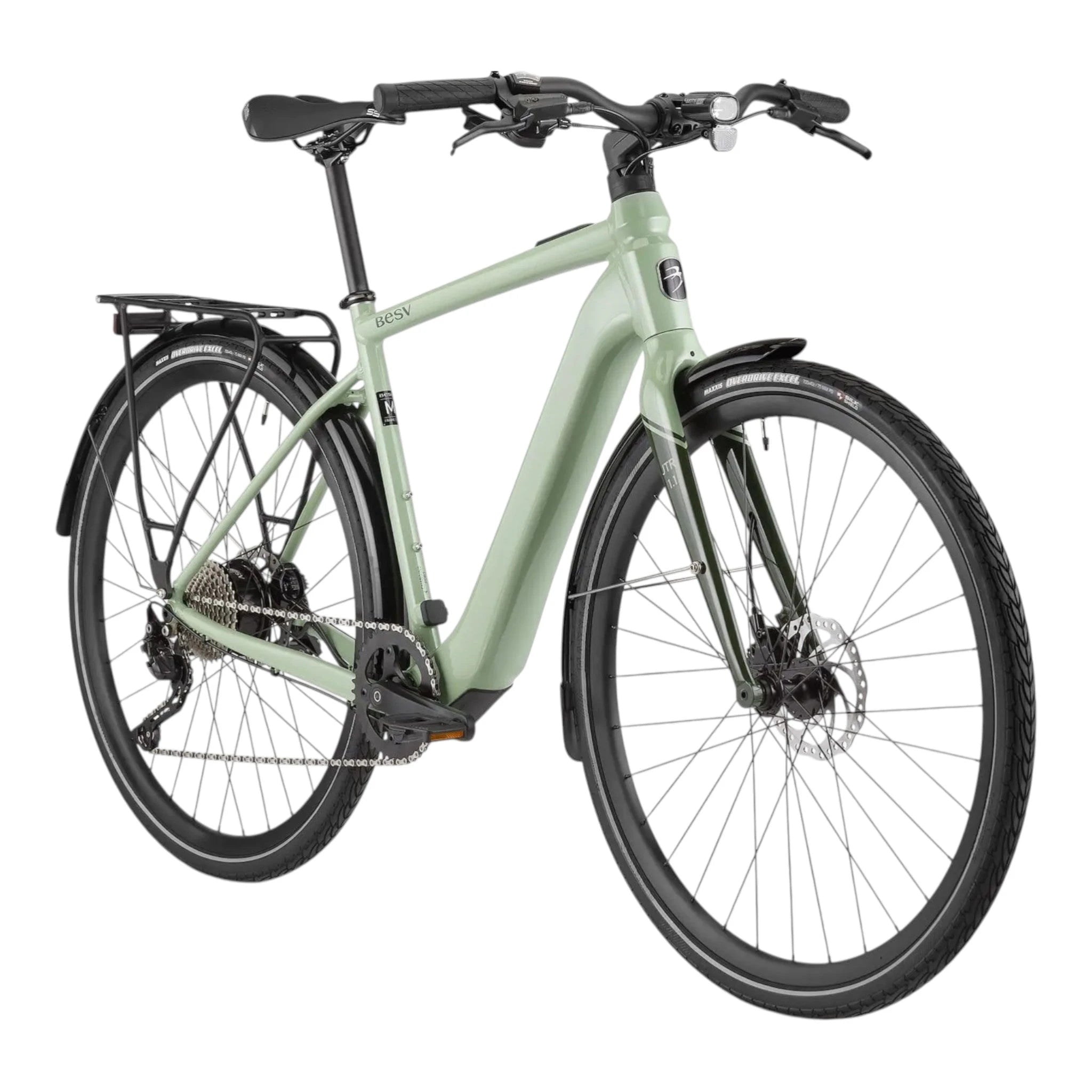 BESV JTR 1.1 Elektrische fiets– Bright Ceramic Green – Maat XL (53 cm) - AE-trading