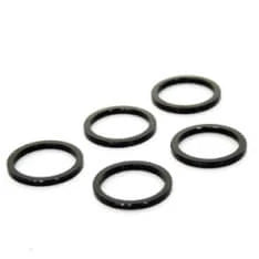 zak Spacer 1 1/8 3mm alu zwart - AE-trading