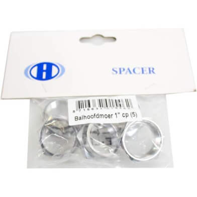 balhoofd bovenmoer 1 inch chroom (5) - AE-trading
