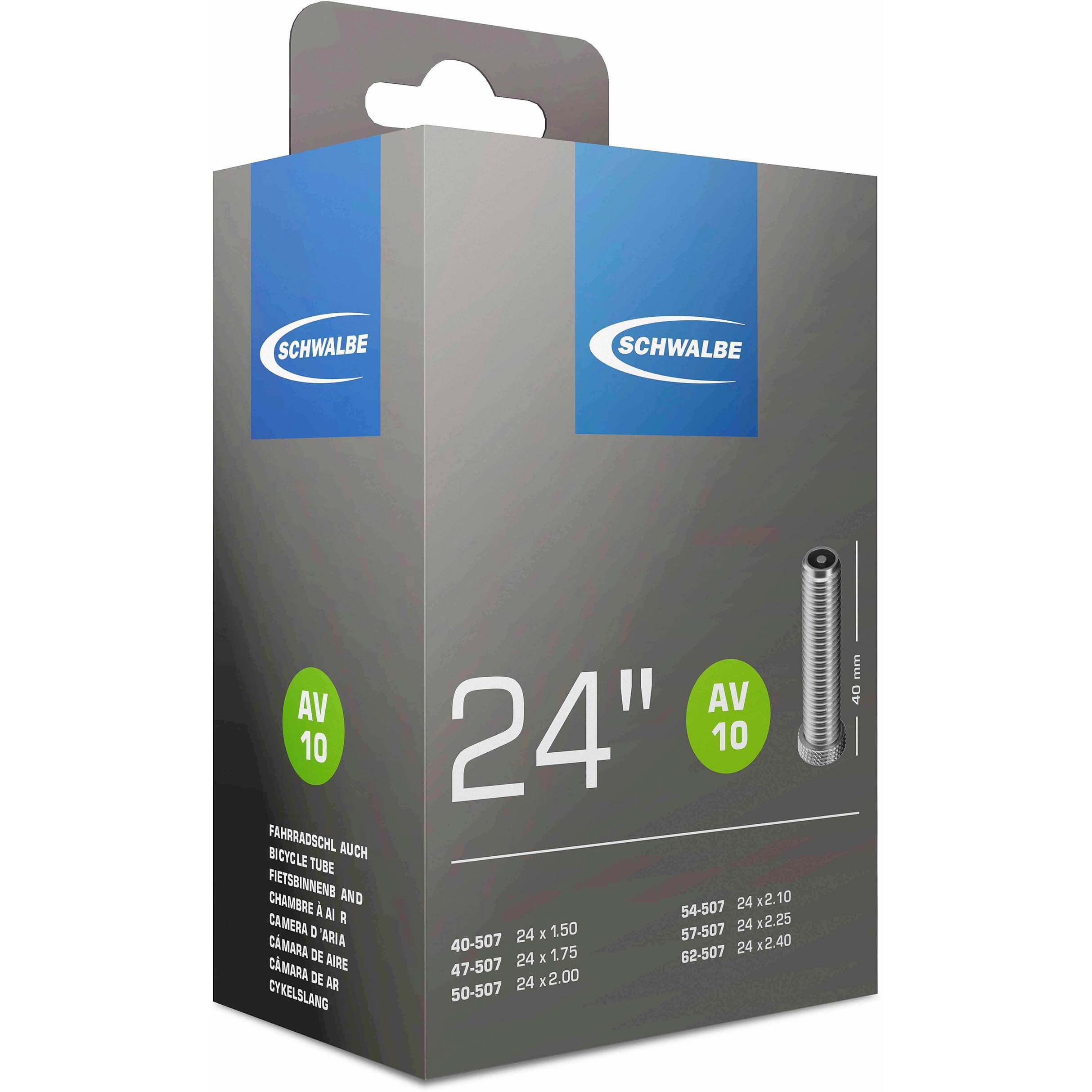 Schwalbe bnb AV10 24 x 1.50 - 2.40 av 40mm - AE-trading