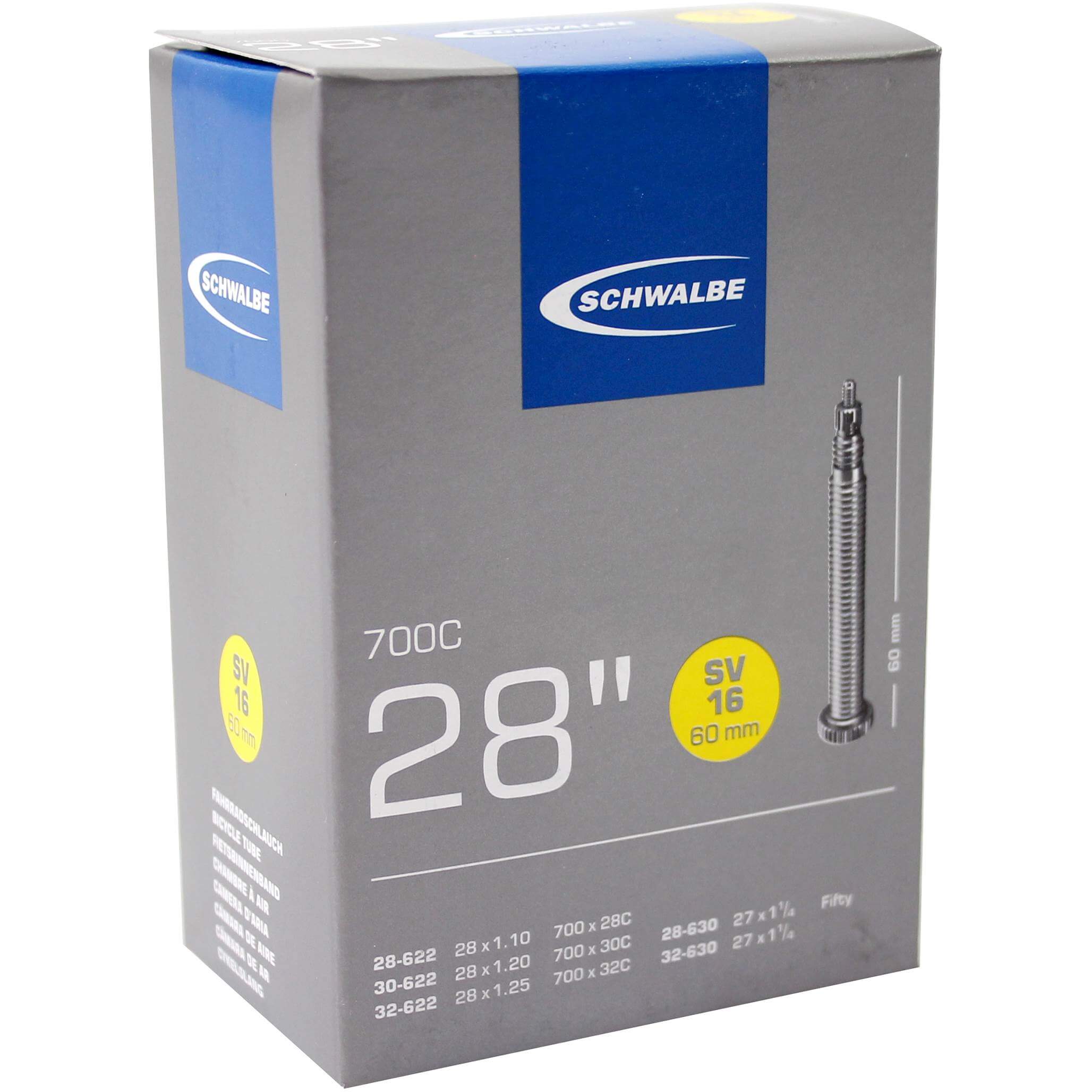 Schwalbe bnb SV16 28 x 1.10 - 1.25 fv 60mm - AE-trading