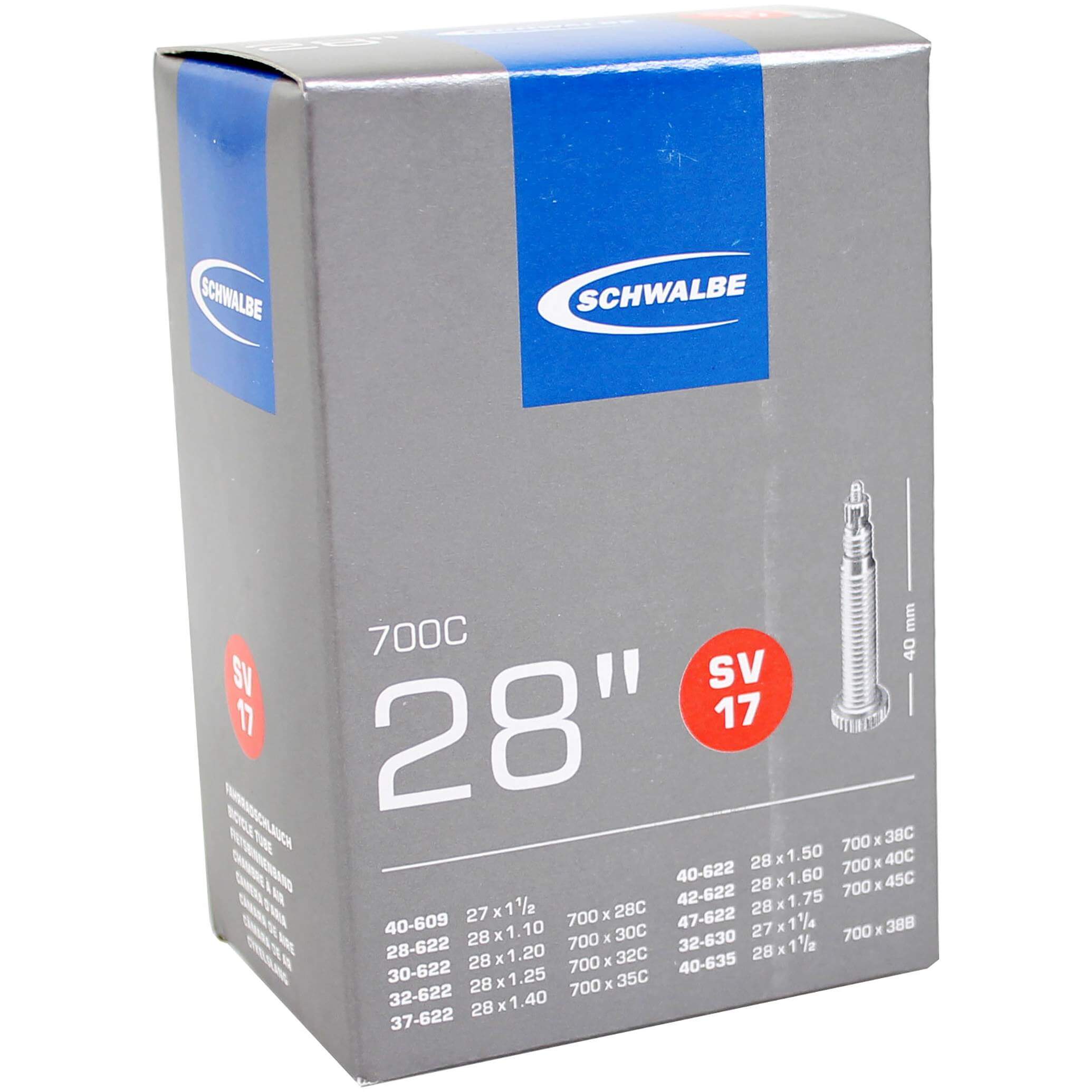 Schwalbe bnb SV17 28 x 1.10 - 1.75 fv 40mm - AE-trading